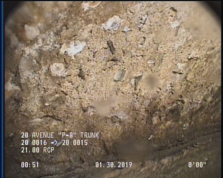 Surface Aggregate Projecting, from 09 to 03 o'clock, within 8 inches of joint: YES, Start