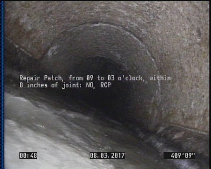 Repair Patch, from 09 to 03 o'clock, within 8 inches of joint: NO - RCP