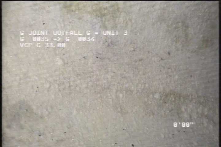 General Observation - WHITE COATING N PIPE START