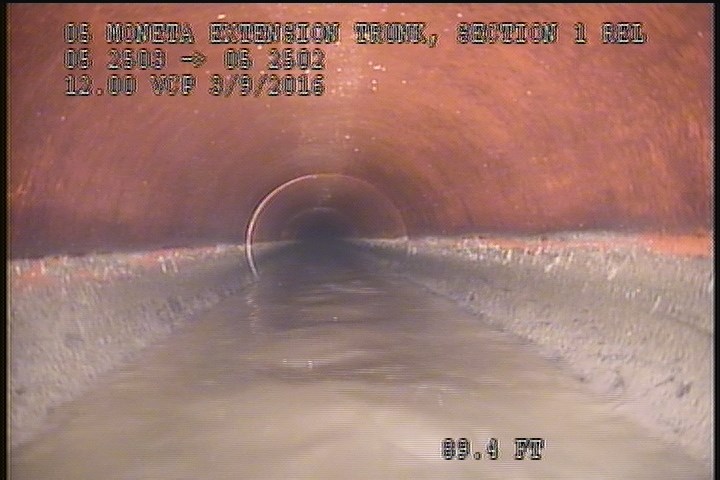 Water Mark, 40 %of cross sectional area