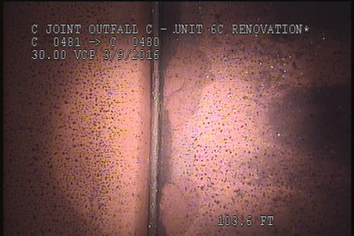General Observation - CHIPPING FROM 01 TO 02 O'CLOCK