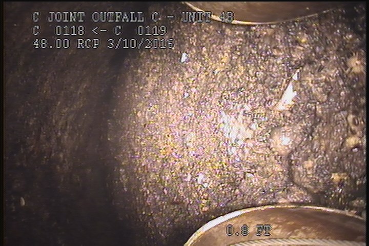 General Observation - SLUDGE & DEBRIE LAYER DOWNSTREAM