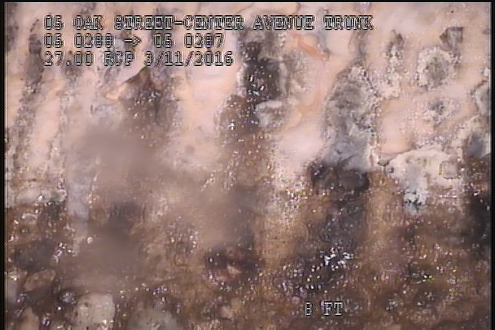Surface Reinforcement Visible, at 04 o'clock, within 8 inches of joint: YES, Start - CIRCUM REBAR-POSSIBLE