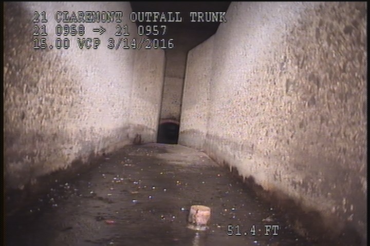 Downstream Manhole, Survey Ends - 1:30AM FLOW MONTERING MH