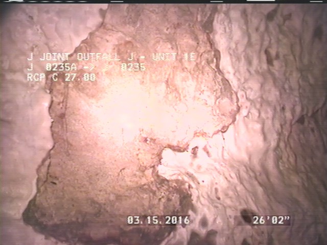 Surface Spalling, from 08 to 10 o'clock, within 8 inches of joint: NO