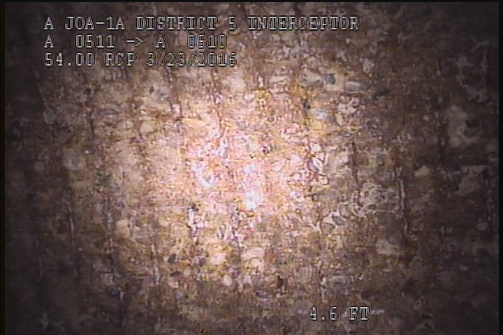 Surface Reinforcement Visible, from 10 to 02 o'clock, within 8 inches of joint: YES, Start - CIRCUM REBAR