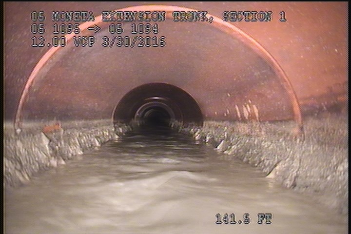 Deposits Attached Grease, 5 %of cross sectional area, from 03 to 09 o'clock, , within 8 inches of joint: YES, Start
