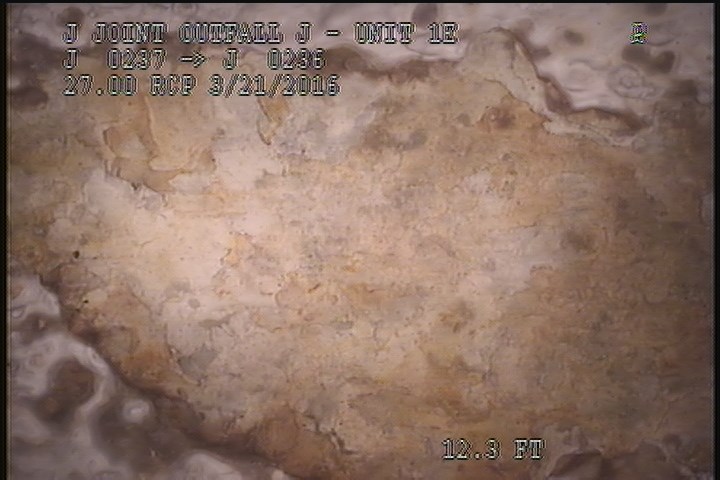 Surface Spalling, from 09 to 03 o'clock, within 8 inches of joint: NO - PEELING LAITANCE COAT