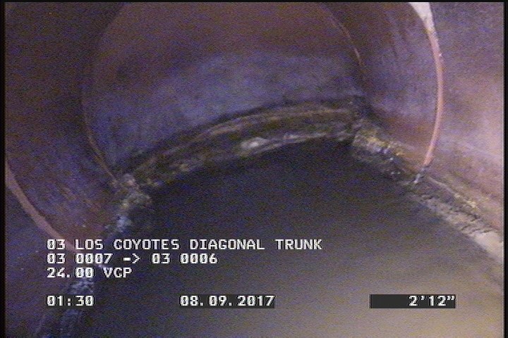 Survey Abandoned - SIPHON DOWNLEG