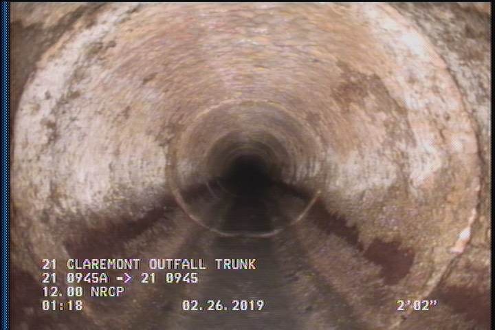 Deposits Attached Other, 5 %of cross sectional area, from 08 to 04 o'clock, , within 8 inches of joint: YES, Start - MAG COATING