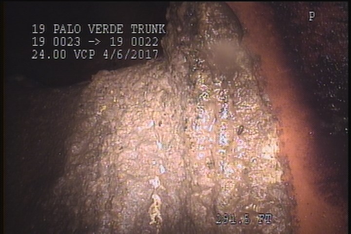 Deposits Attached Grease, 5 %of cross sectional area, from 02 to 10 o'clock, , within 8 inches of joint: YES