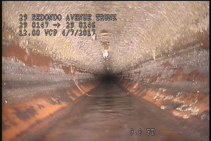 Deposits Attached Grease, 15 %of cross sectional area, from 07 to 05 o'clock, , within 8 inches of joint: YES, Start