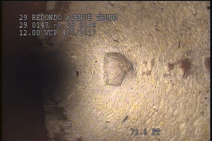 General Observation - POSSIBLE MISSING PIPE