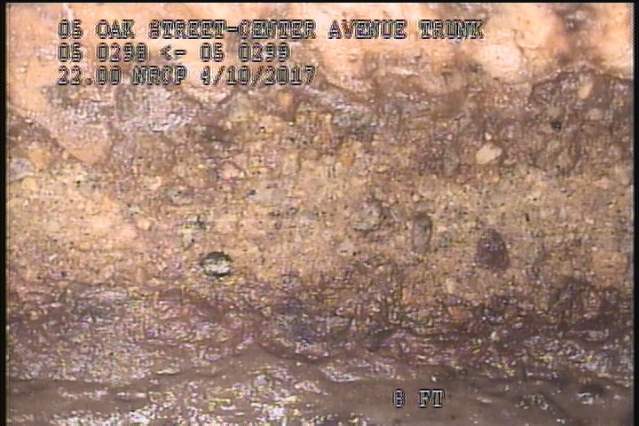 Surface Aggregate Projecting, from 08 to 04 o'clock, within 8 inches of joint: YES, Start - SEVERE AGG UNDER MAG COAT