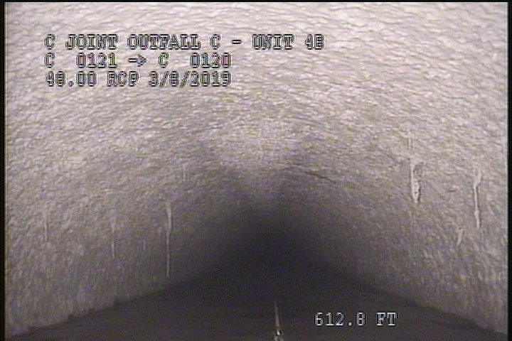 Deposits Attached Ragging, 5 %of cross sectional area, from 08 to 04 o'clock, , within 8 inches of joint: YES, Start