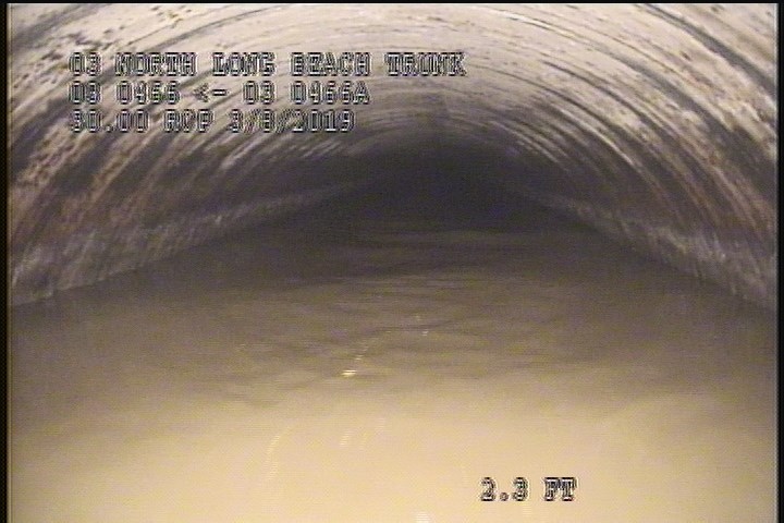 Deposits Attached Grease, 10 %of cross sectional area, from 08 to 04 o'clock, , within 8 inches of joint: YES