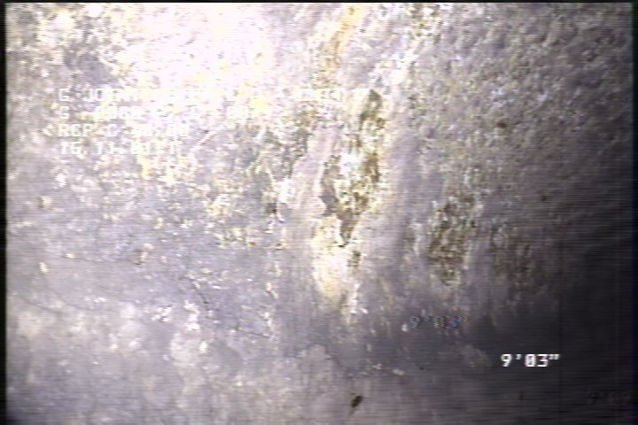 Surface Spalling, from 09 to 03 o'clock, within 8 inches of joint: YES, Start