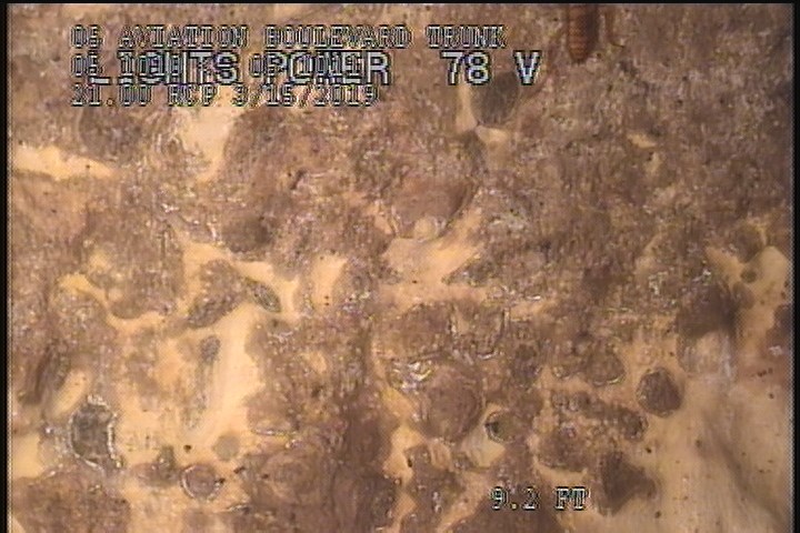 Surface Spalling, from 08 to 04 o'clock, within 8 inches of joint: YES, Start - BLISTERING PEELING CONCRETE