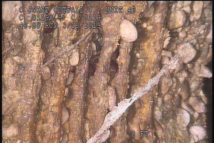 Surface Reinforcement Corroded, from 09 to 03 o'clock, within 8 inches of joint: YES, Start - CIRCUM REBAR BROKEN MISSING