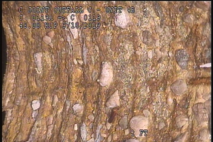 Surface Reinforcement Corroded, at 12 o'clock, within 8 inches of joint: NO - LONG REBAR
