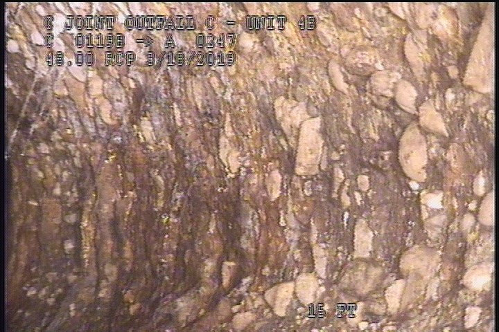 Surface Reinforcement Corroded, from 01 to 04 o'clock, within 8 inches of joint: NO - CIRCUM REBAR