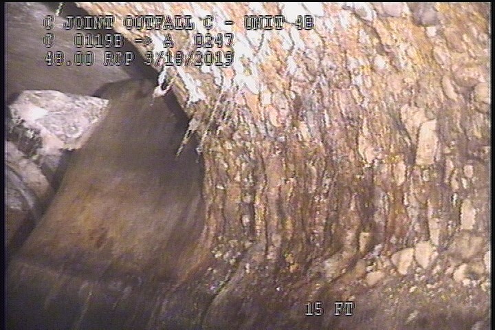 Surface Reinforcement Corroded, from 01 to 04 o'clock, within 8 inches of joint: NO - CIRCUM REBAR