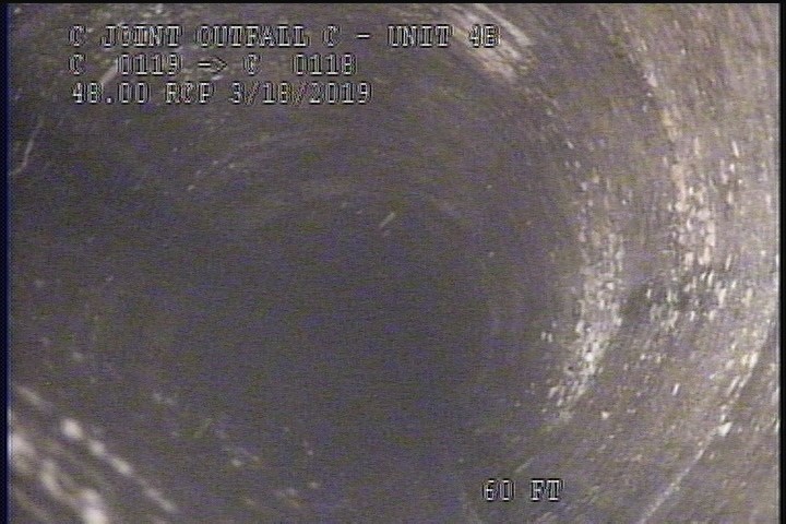 Survey Abandoned - ZOOM APPOX 60' NO FLOW
