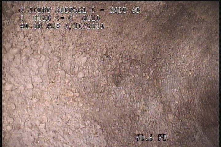 Surface Aggregate Projecting, from 09 to 03 o'clock, within 8 inches of joint: YES - SEVERE AGG