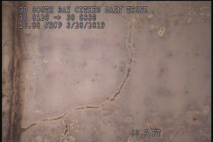 Downstream Manhole, Survey Ends - 5:20AM