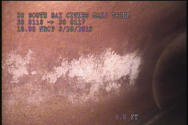 Surface Spalling, from 08 to 04 o'clock, within 8 inches of joint: YES, Start