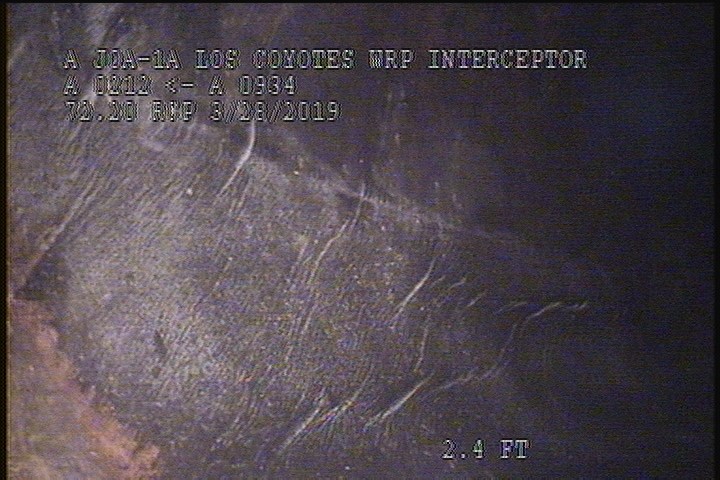 Downstream Manhole, Survey Begins - 10:00 AM