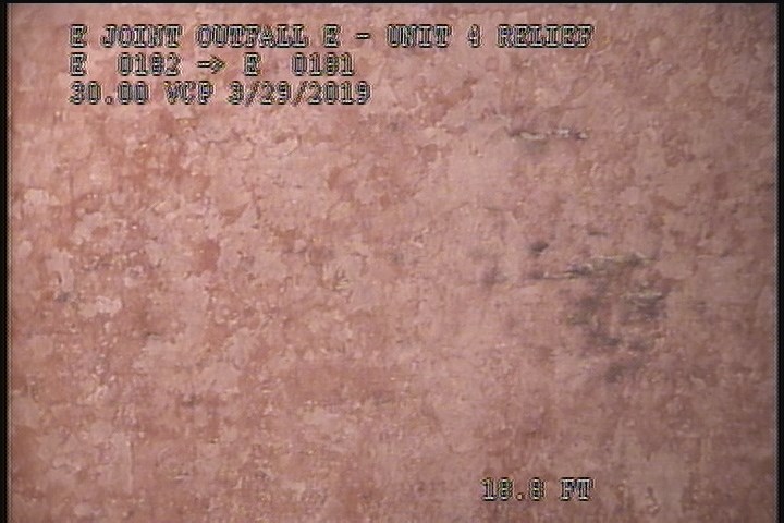 Surface Spalling, from 10 to 02 o'clock, within 8 inches of joint: YES, Start - FLAKING
