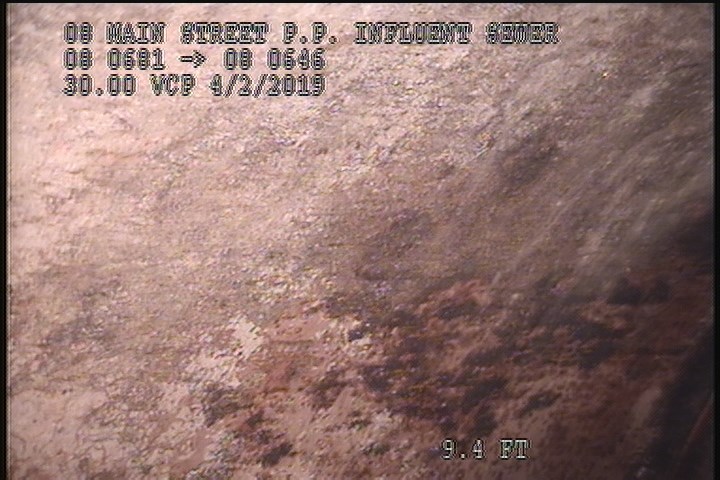 Surface Spalling, from 10 to 02 o'clock, within 8 inches of joint: YES, Start - SLIGHT FLAKING