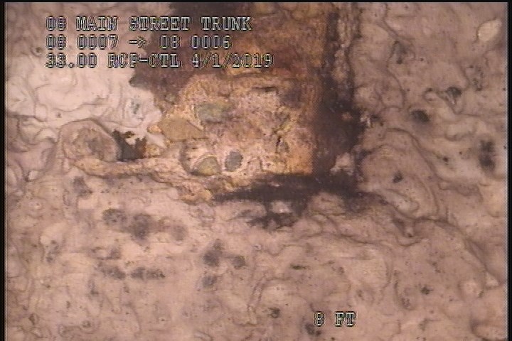 Surface Reinforcement Corroded, from 10 to 02 o'clock, within 8 inches of joint: NO - LONG & CIRCUM REBAR