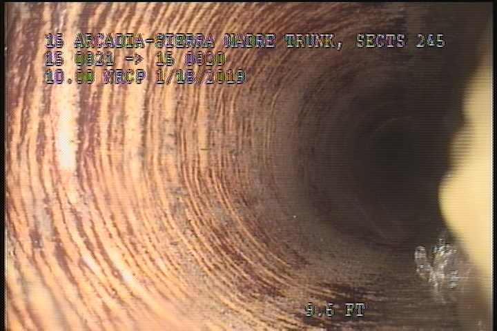 Water Mark, 15 %of cross sectional area
