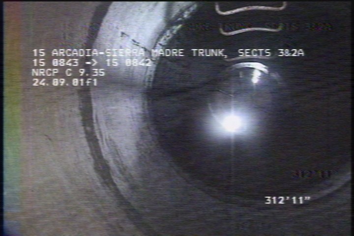 Downstream Manhole, Survey Ends - 01:13 PM