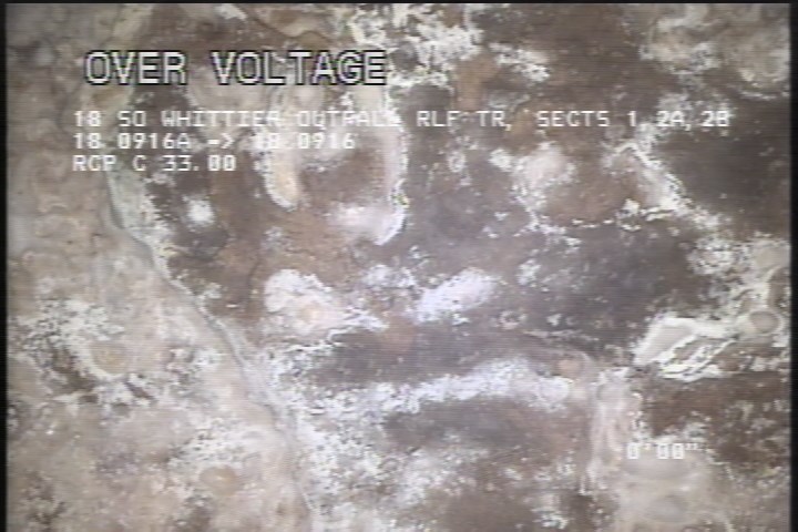 Surface Spalling, from 08 to 04 o'clock, within 8 inches of joint: YES, Start - BLISTERING PEELING CONCRETE