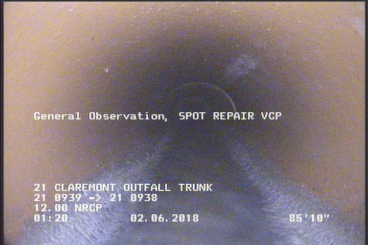 General Observation - SPOT REPAIR VCP