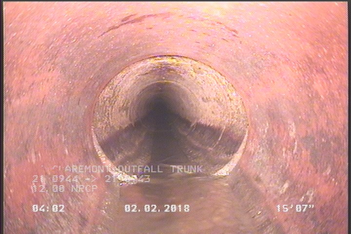 Material Change, Vitrified clay pipe
