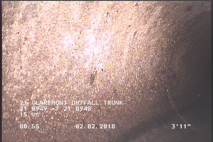 Surface Aggregate Visible, from 08 to 04 o'clock, within 8 inches of joint: NO, Start