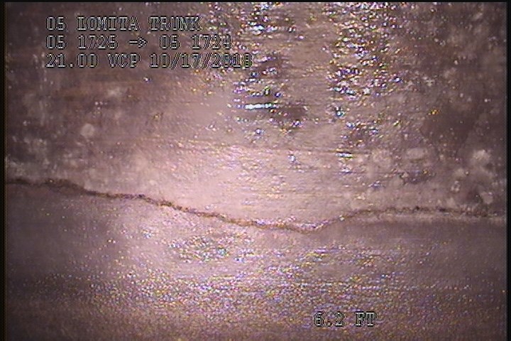 General Photograph - SLIGHT LONG FRACTURE