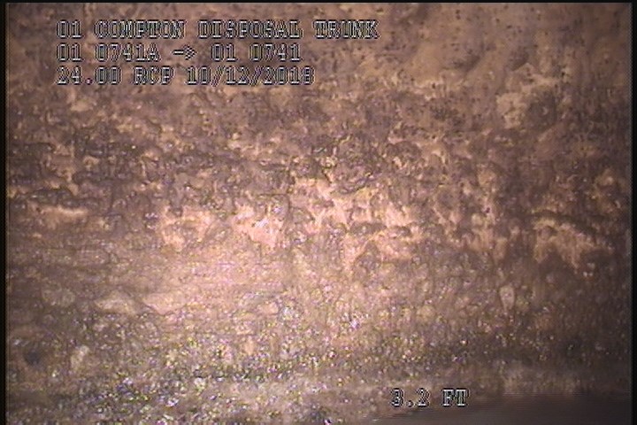 Surface Aggregate Projecting, from 08 to 04 o'clock, within 8 inches of joint: YES, Start