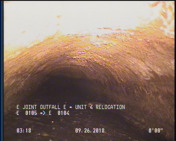 Surface Spalling, from 09 to 03 o'clock, within 8 inches of joint: YES