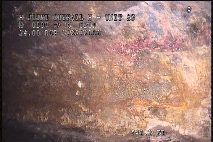 Surface Aggregate Visible, from 02 to 04 o'clock, within 8 inches of joint: YES, Start