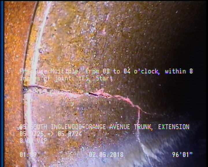 Fracture Multiple, from 08 to 04 o'clock, within 8 inches of joint: YES, Start