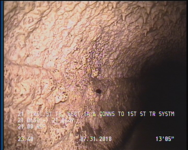 Surface Spalling, from 08 to 04 o'clock, within 8 inches of joint: YES, Start