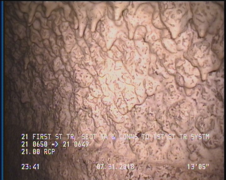 Surface Aggregate Projecting, from 08 to 04 o'clock, within 8 inches of joint: YES, Start
