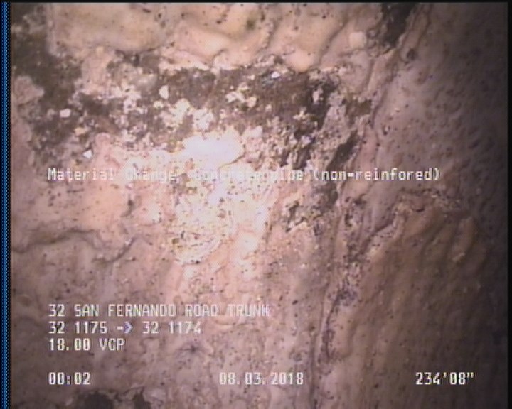 Material Change, Concrete pipe (non-reinfored)