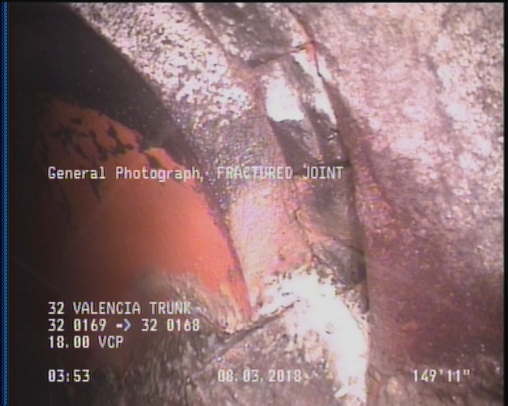 General Photograph - FRACTURED JOINT