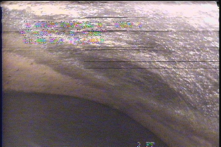Survey Abandoned - VIEW OF THE UPLEG OF THE SIPHON